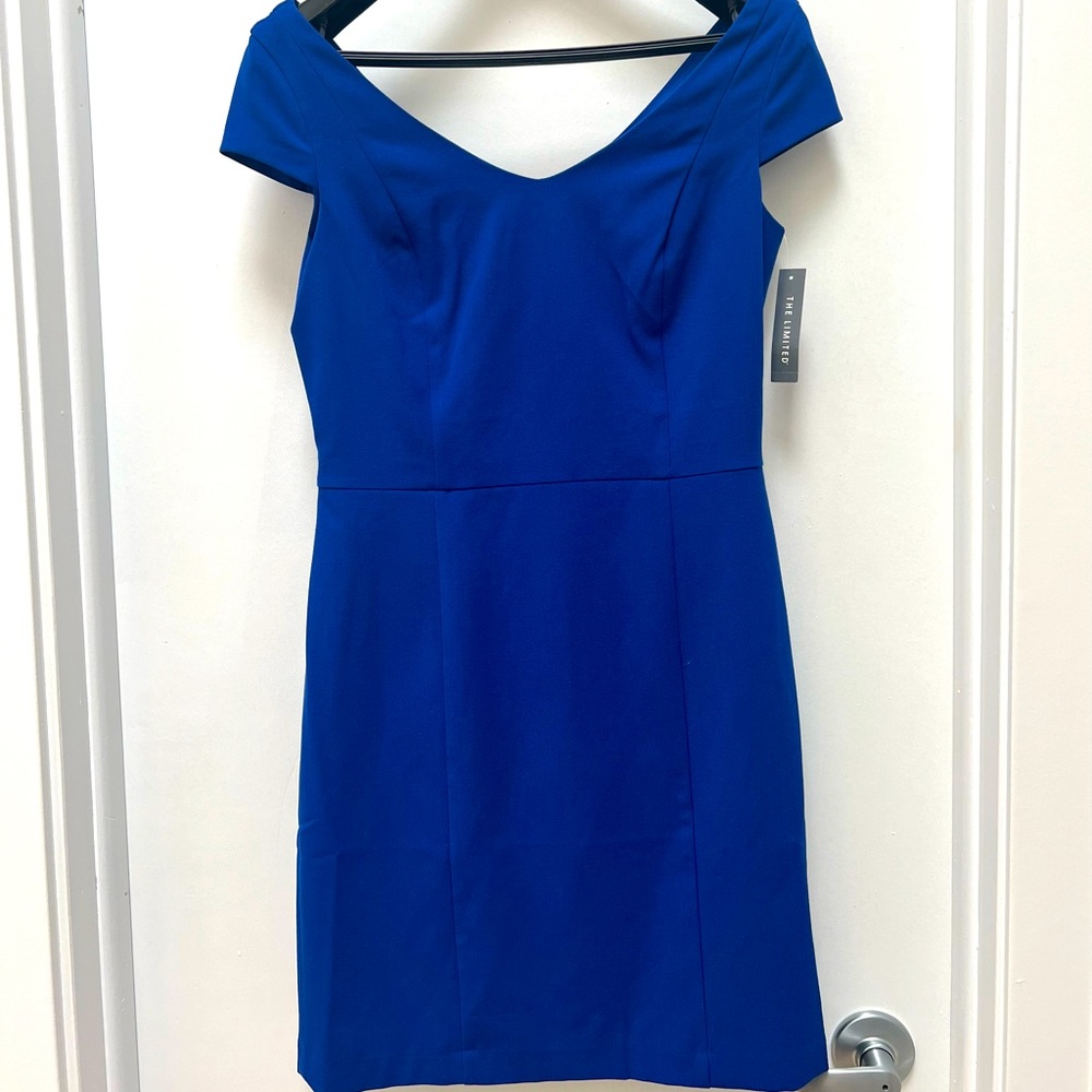 NWT Blue sheath mini dress from The Limited
